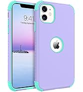 BENTOBEN for iPhone 11 Phone Case, Heavy Duty 2 in 1 Full Body Rugged Shockproof Protection Hybri...