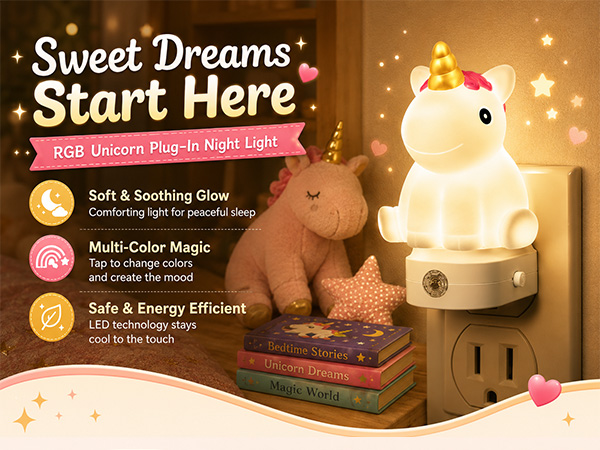 unicorn night light