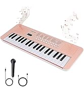 Raimy Kids Keyboard Piano with Two Speakers, 37 Keys Electric Music Instruments Piano Keyboard wi...