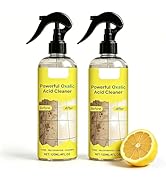 taakcc 2Pcs Powerful Acid Cleaner,Multipurpose Home Cleaner,Kitchen Cleaner Spray,Multi-Purpose O...