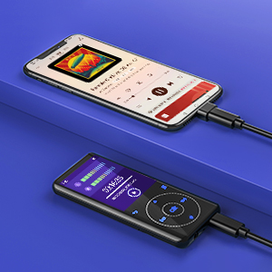 Travel mp3 player for Gym Sports Running multifunction music player EBook Alarm Clock arm Strap Case