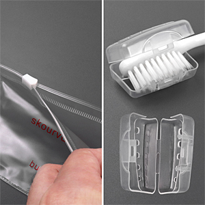 Toothbrushes individually wrapped
