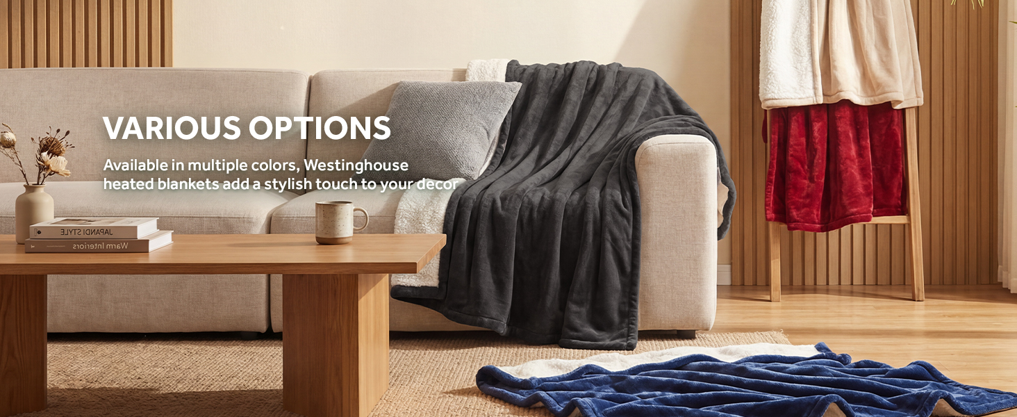electric blanket throw