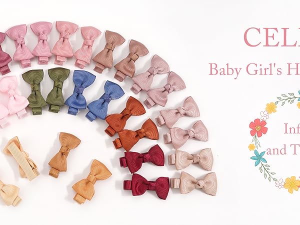 Best Hair Bow Clips for Your Little One