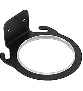 Mumusuki Space Aluminum Wall Mounted Hair Dryer Holder Rack Hanger Hairdryer Shelf