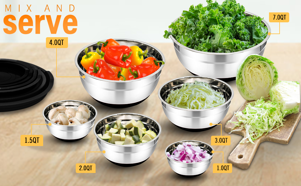 Kitchen bowls