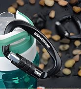water bottle carabiner clips
