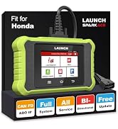 LAUNCH OBD2 Scanner Creader Elite X500 for Honda Acura, Full System Bi-Directional Scan Tool, All...