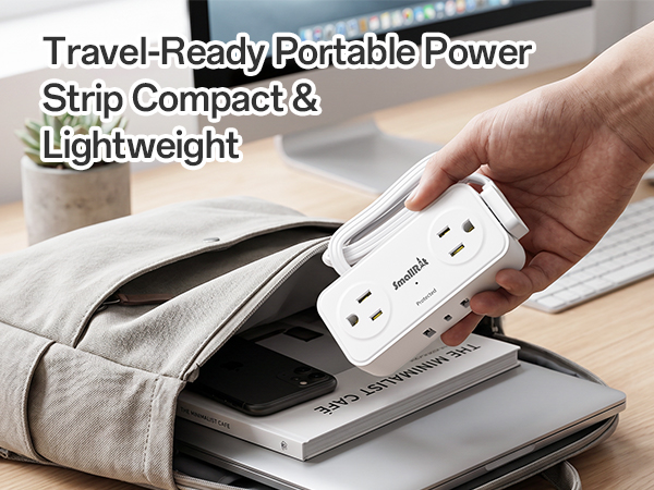 mini power strip with usb c