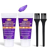 Ceramic Brake Parts Lubricant 30g*2Pack – High Temp Brake Caliper Grease for Automotive Brake Sys...
