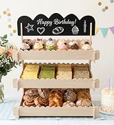 3-Tier Cookie Display Stand for Market Booths