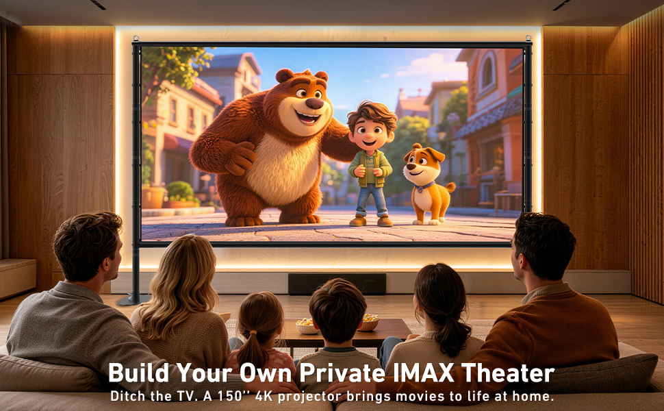 outdoor movie screen