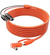 Solar Connector to DC 8mm Adapter Cable, 5M 16.5FT 12AWG+14AWG Solar Cable with DC8020/7909 for J...