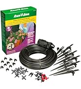 Rain Bird PATIOKIT Drip Irrigation Patio Watering Kit, Connects to Faucet, 1/4