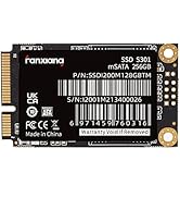 fanxiang S301 256GB mSATA SSD Mini SATA III 6Gb/s Internal Solid State Drive, 3D NAND, Compatible...