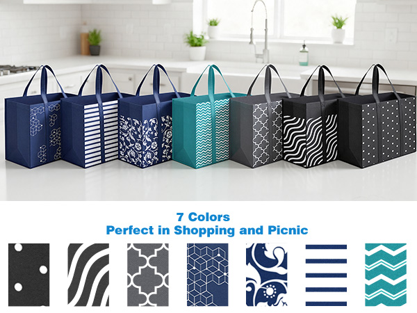 grocery bags reusable shopping bags