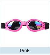 Dog glassess pink