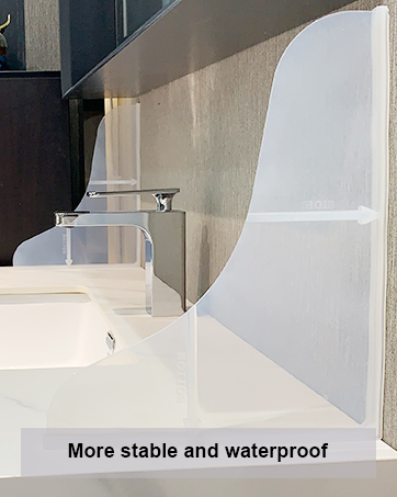Silicone Shower Splash Guard