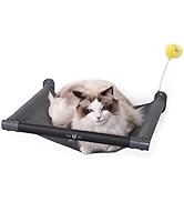 SVD.PET Cat Hammock Wall Mounted with Cat Toy, Soft Padded & Comfortable Cover Premium Cat Furnit...