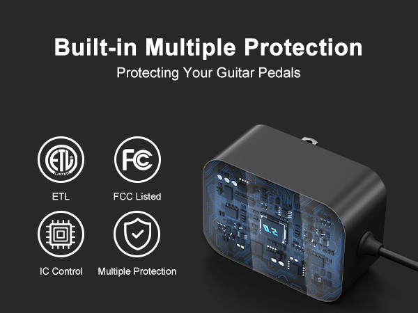 9v power supply for guitar pedals