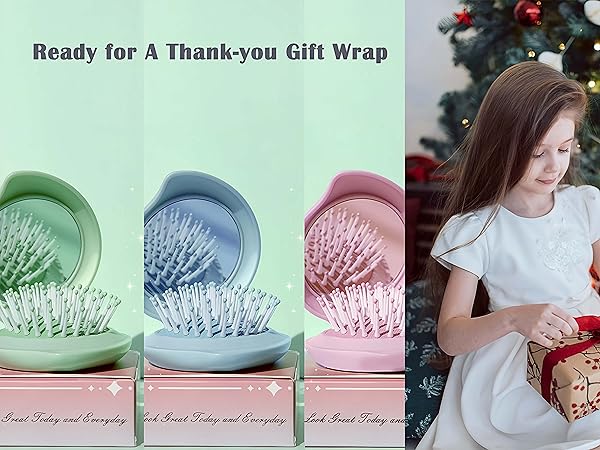 mini hair brush