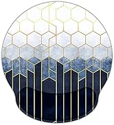 Ergonomic Mouse Pad with Wrist Rest Support Gel, ArtSo Non Slip Rubber Base Pad Computer PC Lapto...