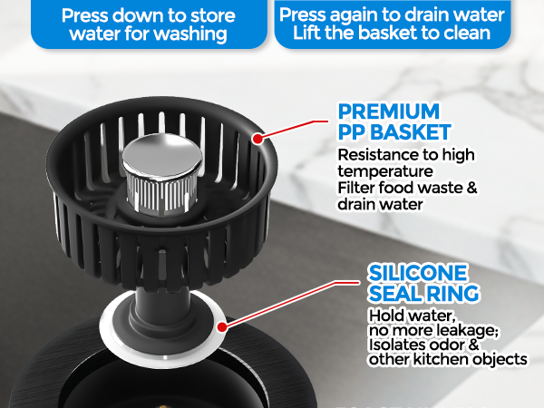 sink drain strainer