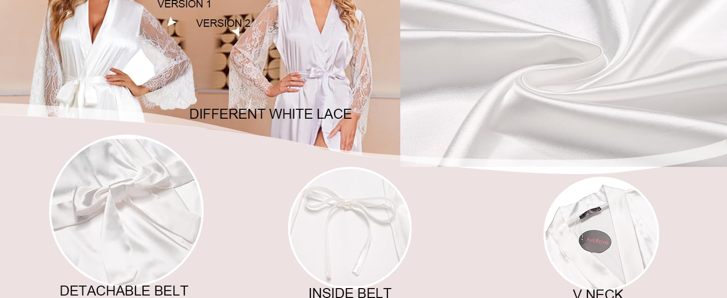 silk robe for women