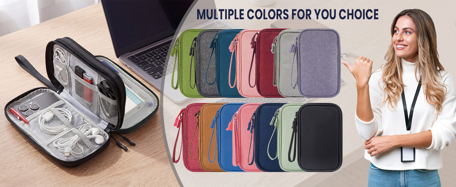 Electronics Organizer Travel Case