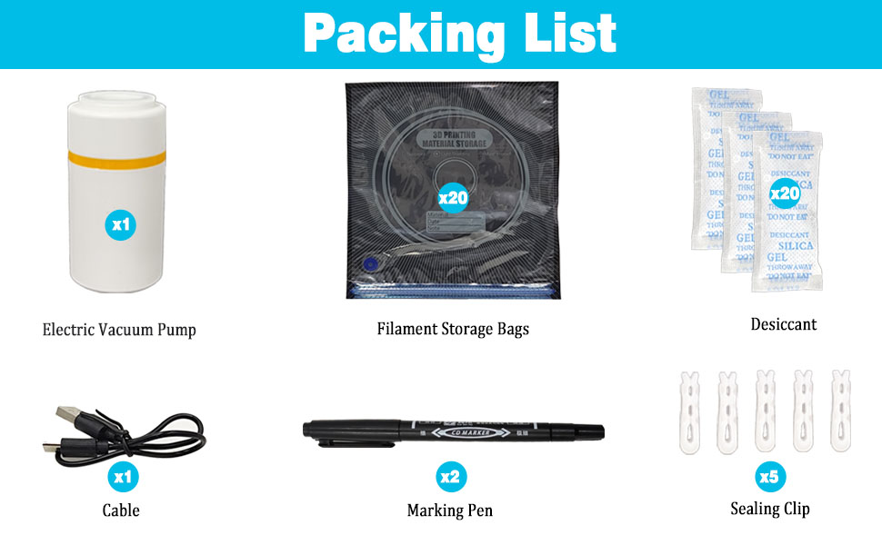 3d printer filament storage