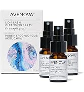 Avenova Eyelid and Eyelash Cleanser Spray 3 Pack – Gentle Everyday Hypochlorous Acid Lid and Lash...