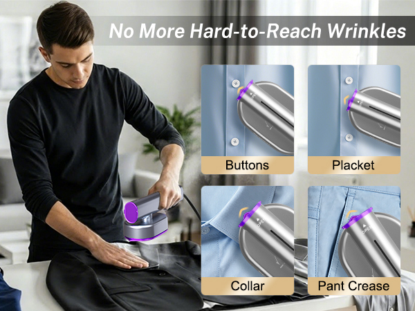 No more hard to reach wrinkles