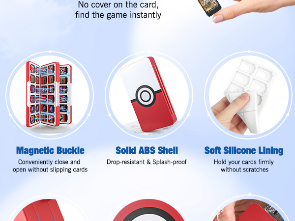 Game Card Case Holder for Nintendo Switch