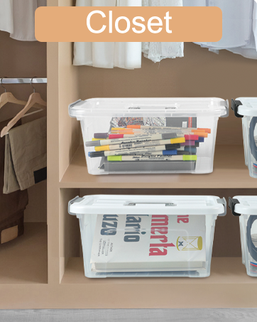 storage bins for closet
