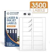 3" X 1.5" Laser Labels