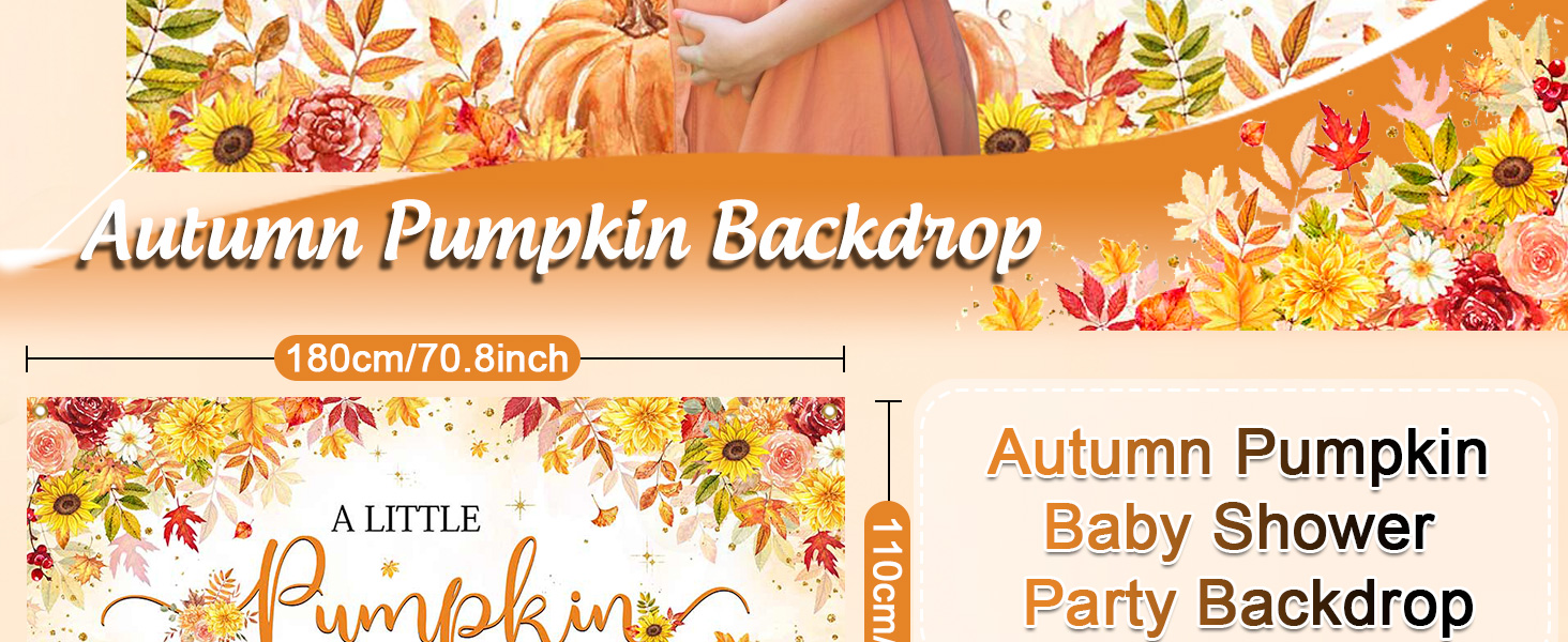 little pumpkin banner