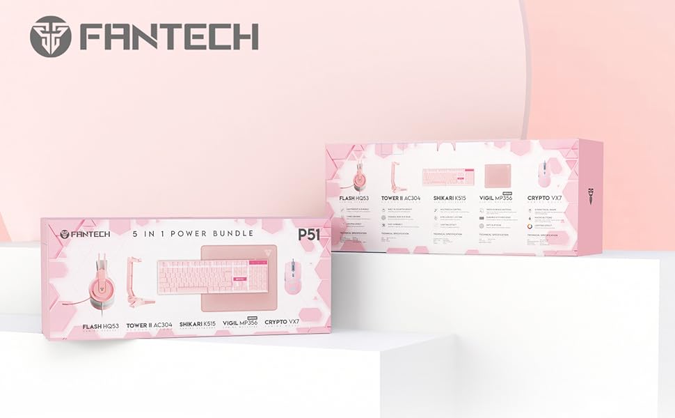 P51S PINK GAMING SET