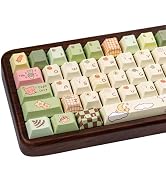 COOMICKEY 150 Keys Cute Keycaps, Dye Sublimation PBT Customized keycaps, Cherry Profile Keycaps C...