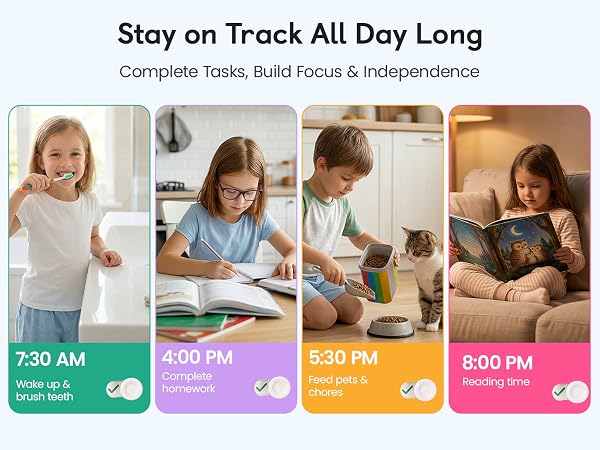 2 in 1 visual timer task board adhd autism dry erase chore chart visual schedule kids adults