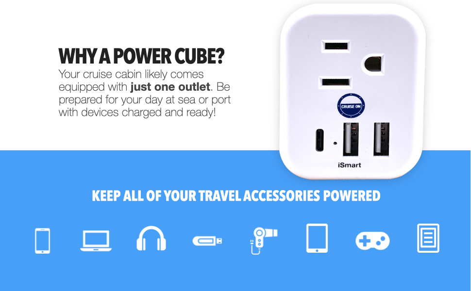 Cruise Power Strip USB Outlets Approved