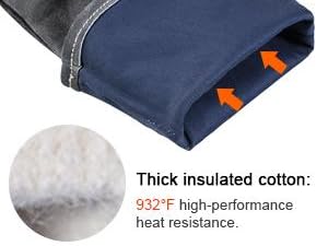 leather welding gloves heat resistant gloves leather grill gloves