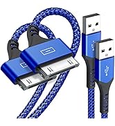 AviBrex USB to 30 Pin Charging Cable 3.3ft 2-Pack, USB Fast Charging & Sync Data Cable Nylon Brai...