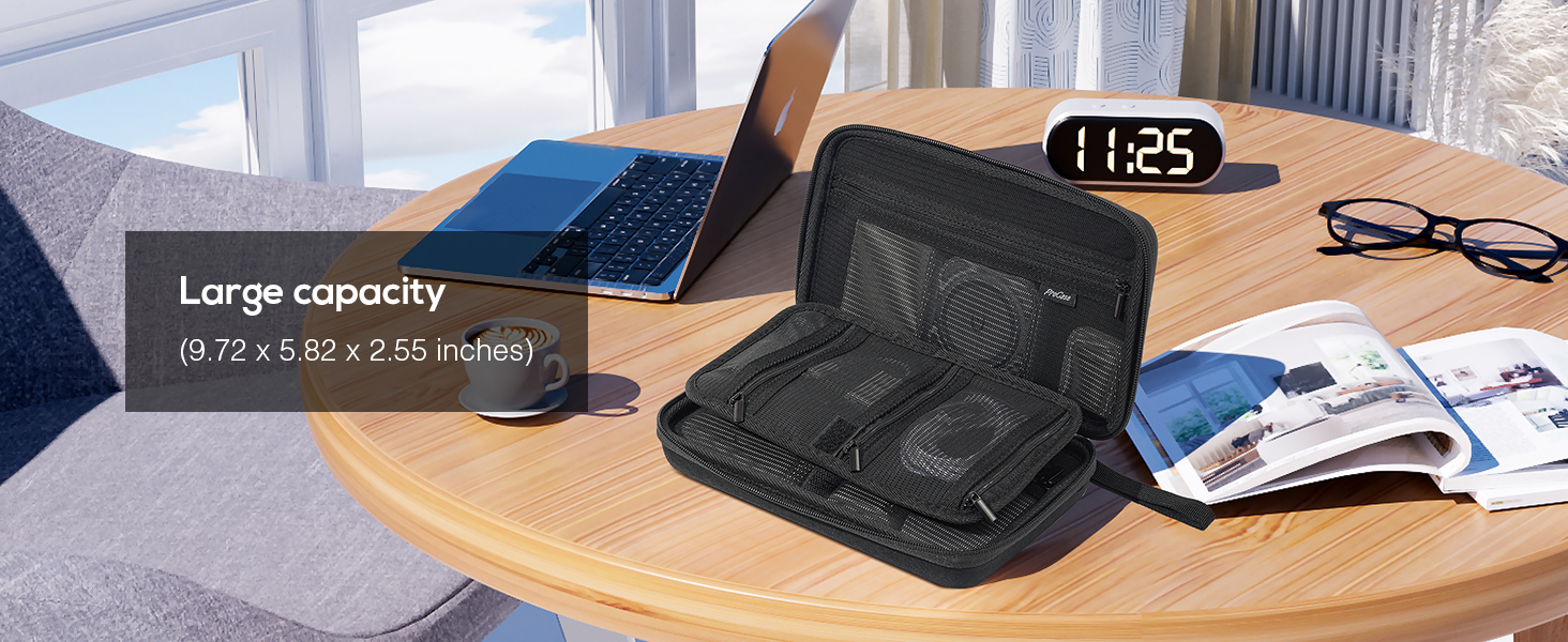 Hard Travel Electronic Organizer Case