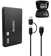 GODBPNYMU External Hard Drive 1TB HDD USB 3.0 Portable External Storage for PC, Laptop, Mac, Xbox...