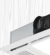 Bathroom Exhaust Fan with Heater and Light
