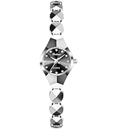 Avaner Women's Stainless Steel Watches: Unique Slim Band Analog Quartz Adjustable Wrist Watches f...
