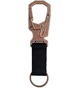Ahiller Carabiner Clip Double-Lock Design,3”Keyring Zinc Alloy Car Keychain Camping Cycling Backp...