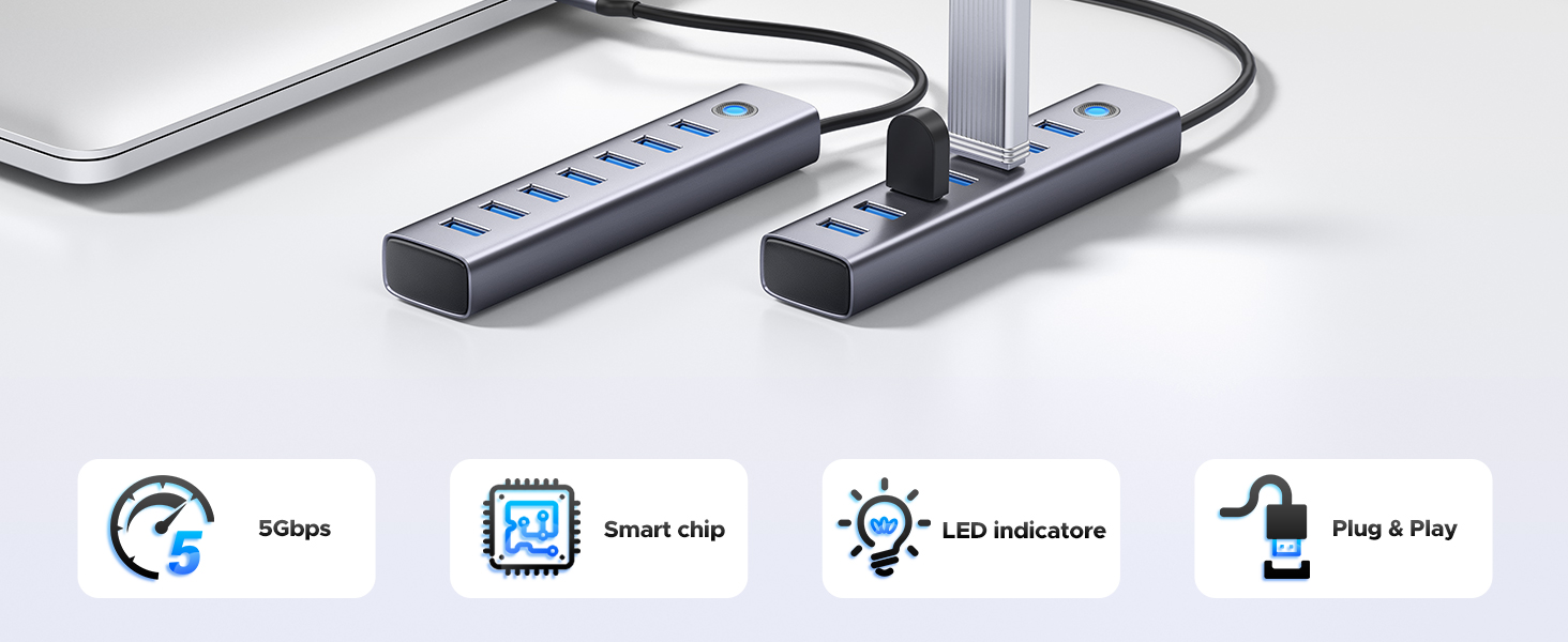 7 port usb 3.0 hub