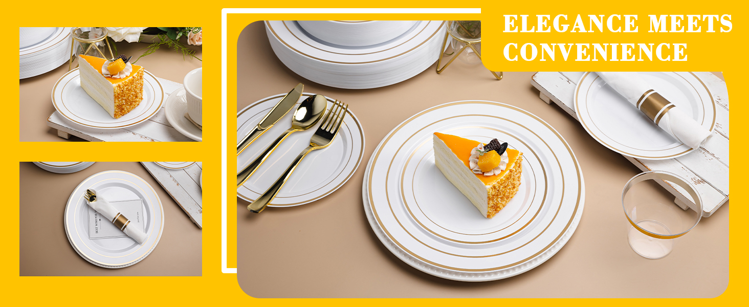 plastic plates sets