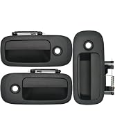 Anumit Exterior Door Handle Set, 3PCS Front Left & Right & Rear Right Side Door Handles for 1996-...